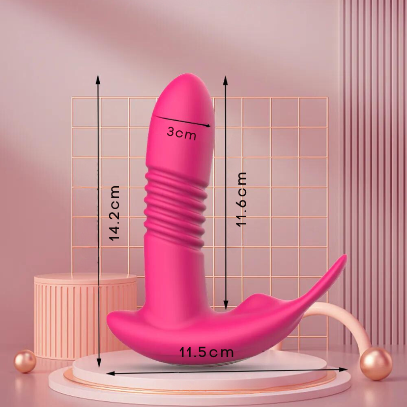 Vibrador Sem Fio Conexão a Distância Via Aplicação Com 3 Modos de Ação
