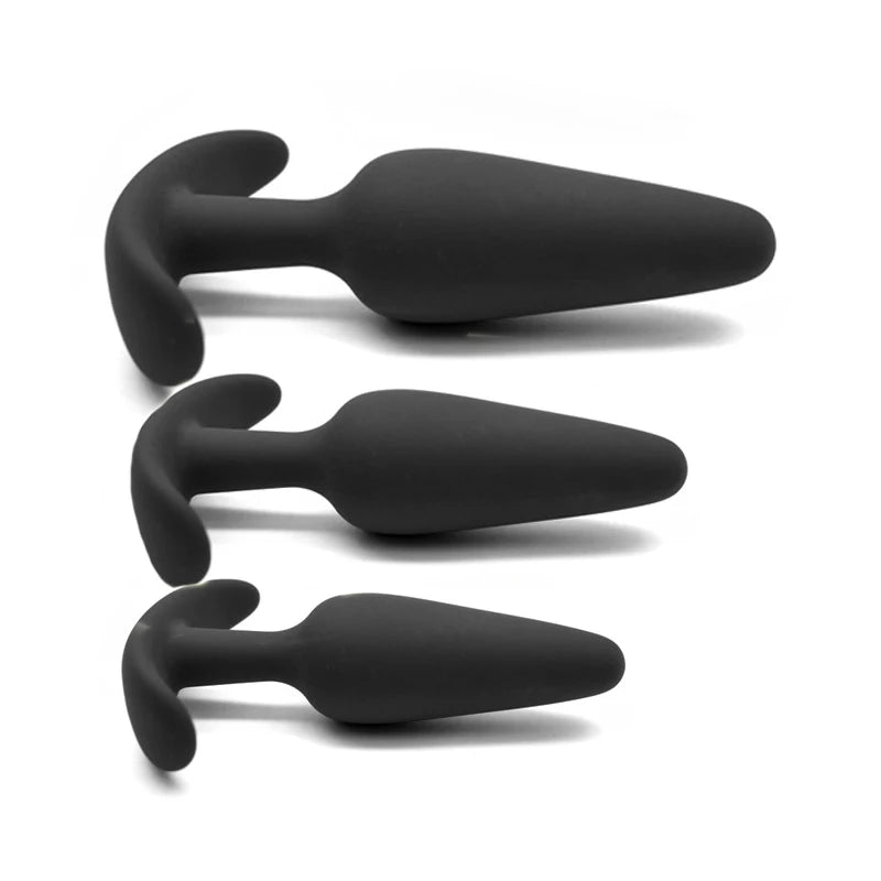 Plug Massageador Anal em Silicone