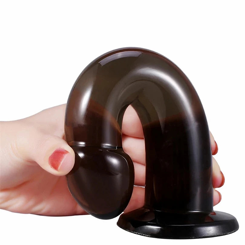 Plug Dildo Anal em Silicone Macio