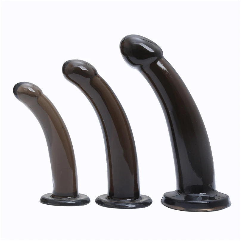 Plug Dildo Anal em Silicone Macio