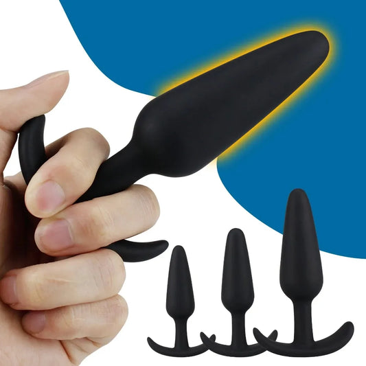 Plug Massageador Anal em Silicone