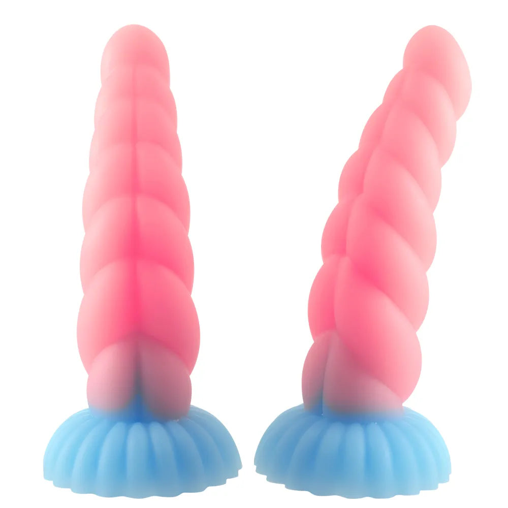 Masturbador Feminino Dildo de Silicone Macio Com Ventosa
