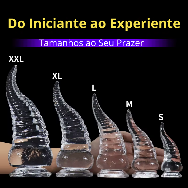 Massageador Plug Doce Tentáculo