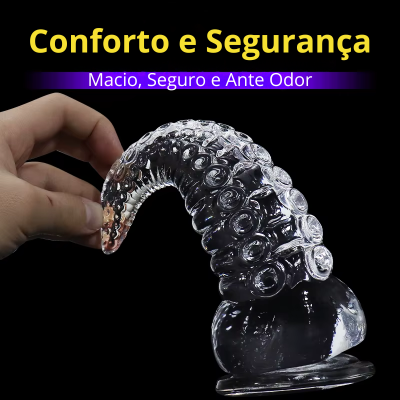 Massageador Plug Doce Tentáculo