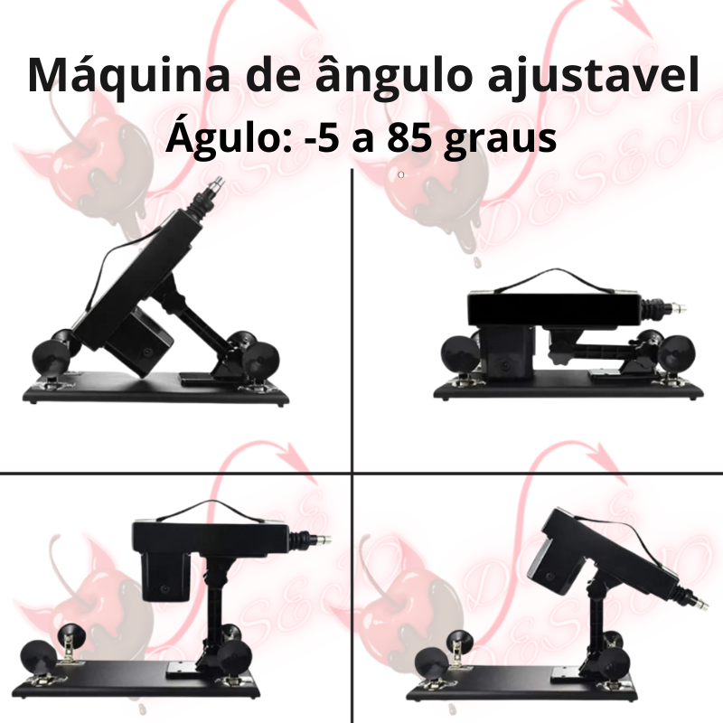 Máquina de Sexo Sem Fio Fredorch Ângulo Ajustável