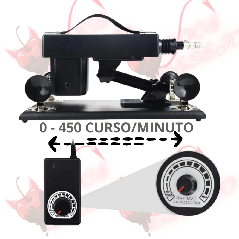 Máquina de Sexo Sem Fio Fredorch Ângulo Ajustável