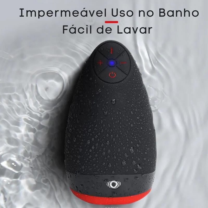 Masturbador Masculino Oral Sensação de Pele Controle de Temperatura
