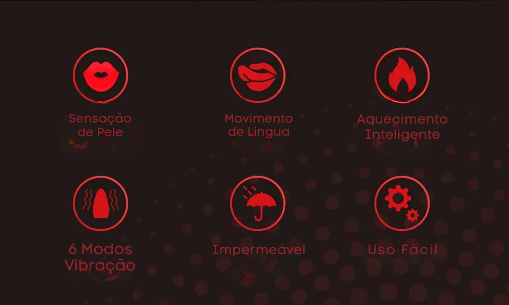 Masturbador Masculino Oral Sensação de Pele Controle de Temperatura