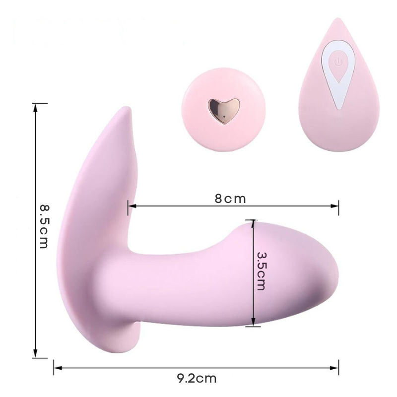 Vibrador Sem Fio Ponto G Sem Vestígios Com 10 Vibrações