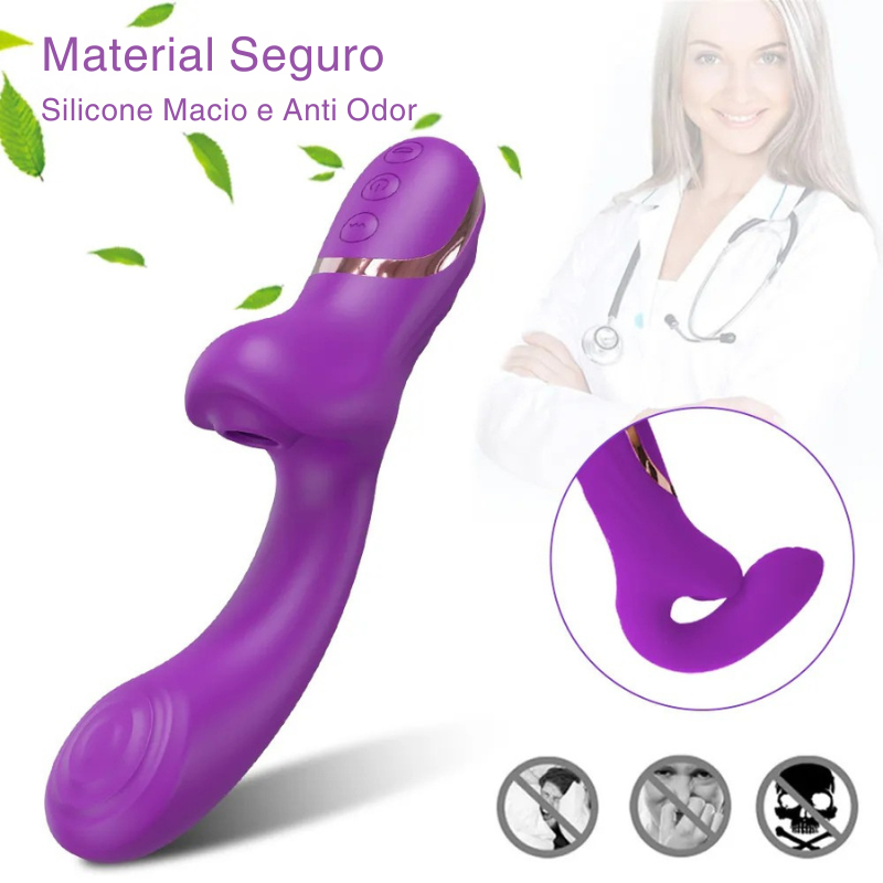 Massageador Plug Toque de Seda