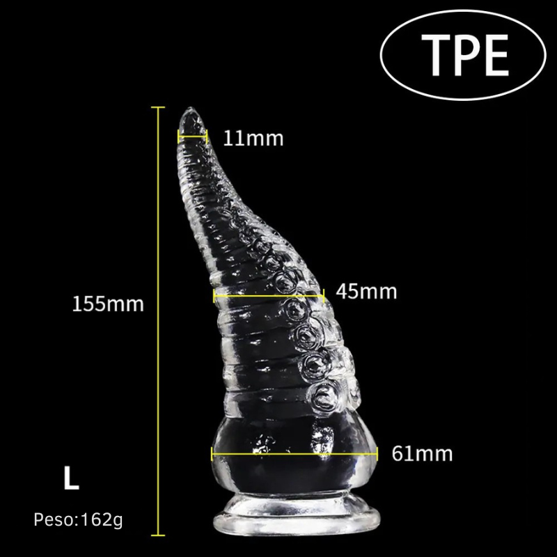 Massageador Plug Doce Tentáculo