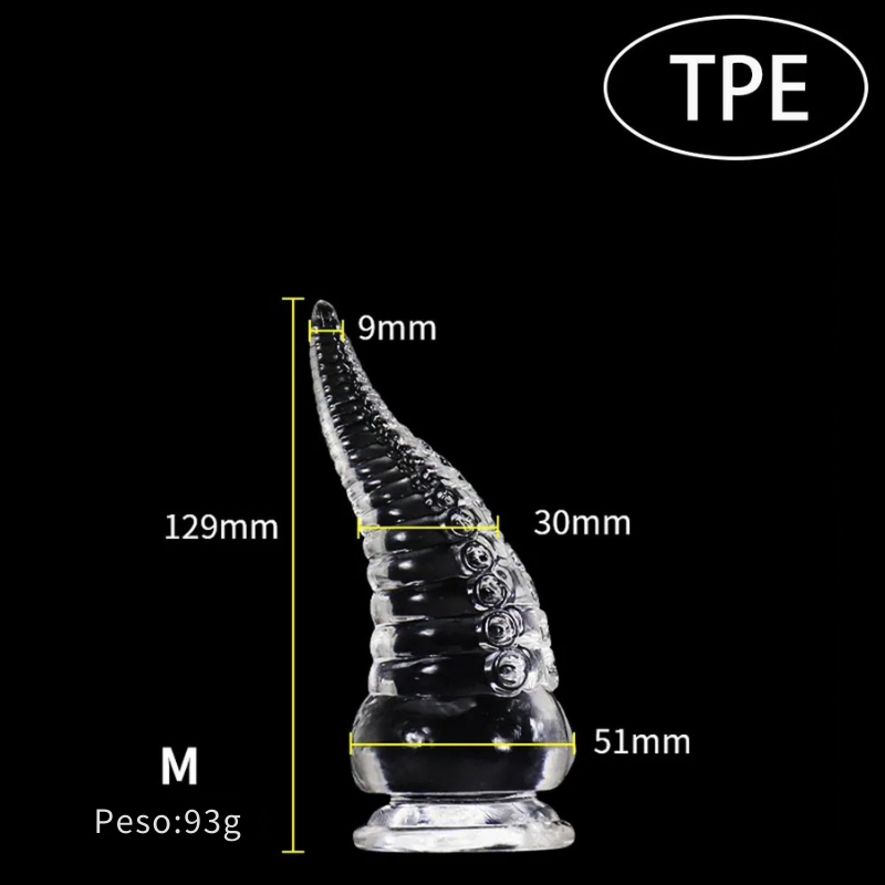 Massageador Plug Doce Tentáculo