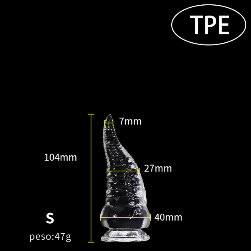 Massageador Plug Doce Tentáculo