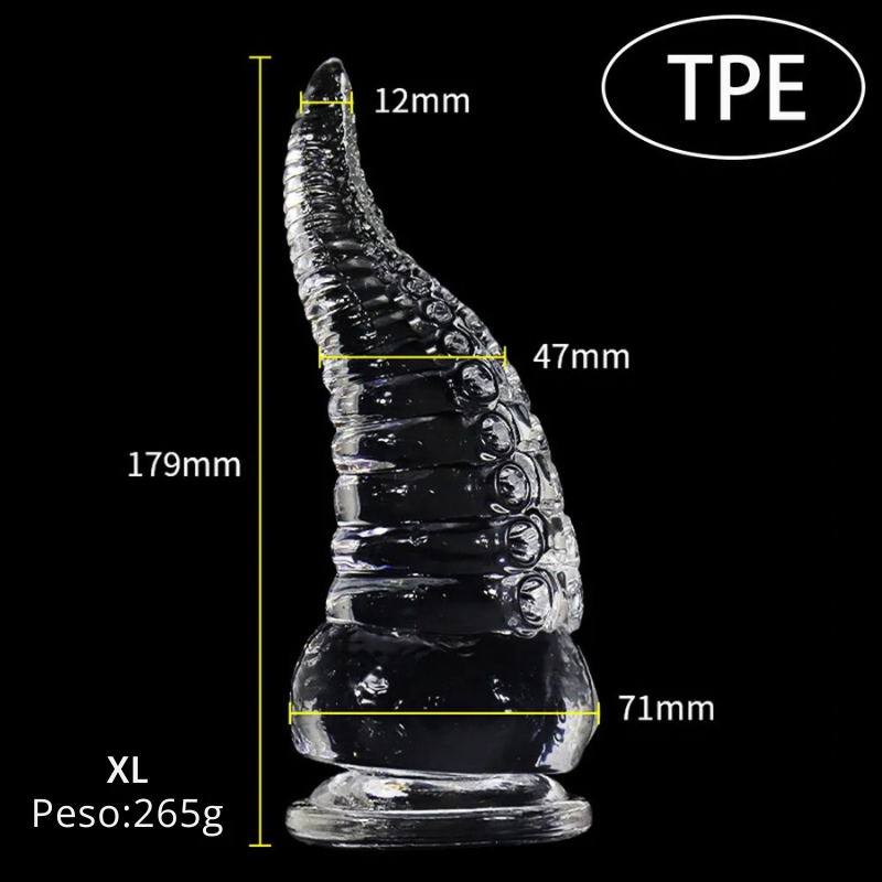 Massageador Plug Doce Tentáculo